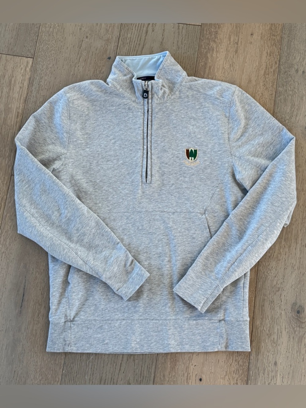 B.Draddy 1/4 Zip Pullover Sweater/Sweatshirt PineValley Golf Men Size Small